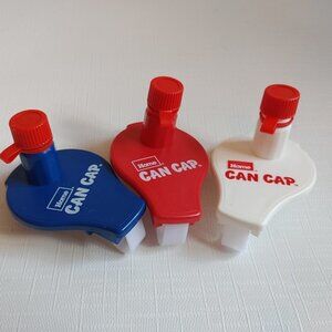 HOME HARDWARE Can Cap LOT RED WHITE BLUE BNWOT